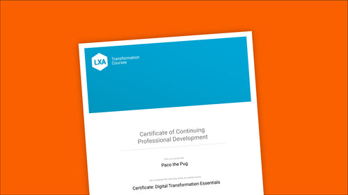 On-Demand | Certificate: Digital Transformation Essentials
