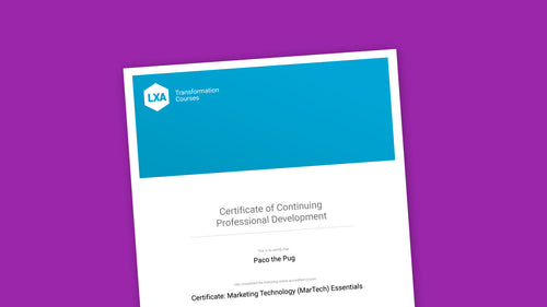 On Demand | Certificate: Marketing Technology (MarTech) Essentials