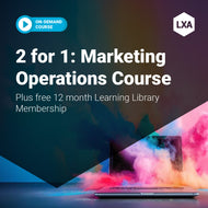 2for1: Marketing Operations Course + membership